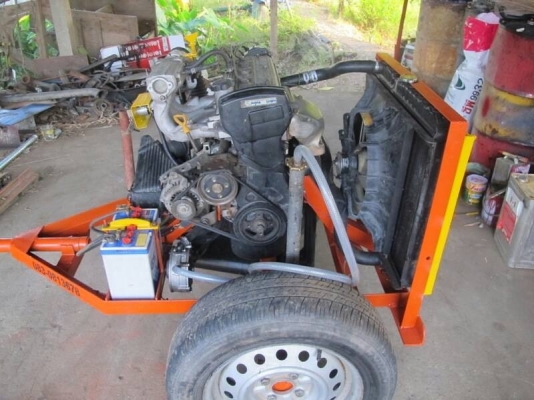 ขายเครื่องสูบน้ำใช้แก๊ส LPG 100\%ราคา 30000