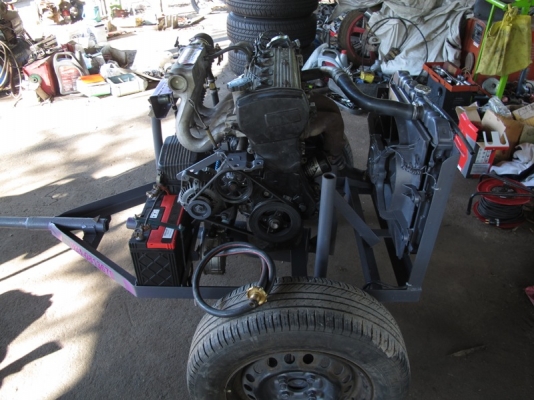 ขายเครื่องสูบน้ำใช้แก๊ส LPG 100\%ราคา 30000