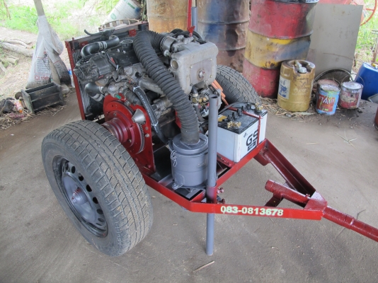 ขายเครื่องสูบน้ำใช้แก๊ส LPG 100\%ราคา 30000