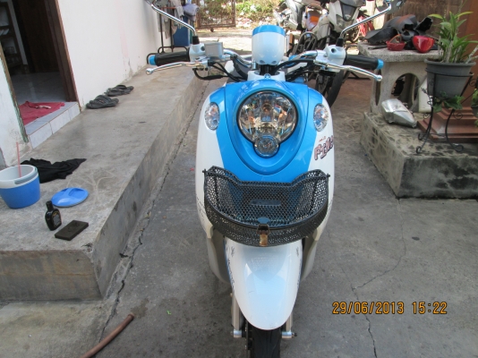ัyamaha fino ลายปารัสล้อแม๊คปี55