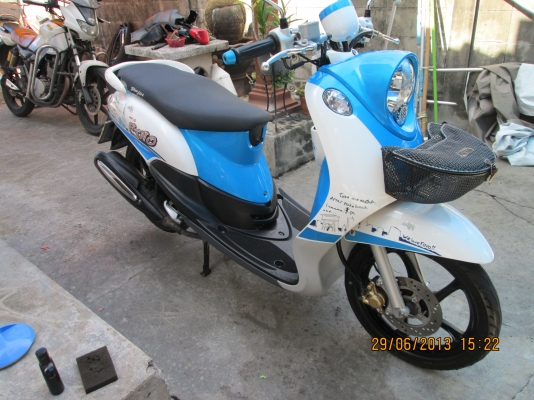 ัyamaha fino ลายปารัสล้อแม๊คปี55