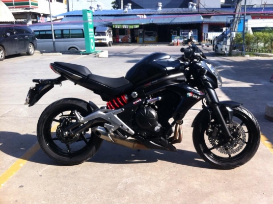 ขายดาวน์ ER6N 2012 สีดำเงา 110,000 บาท ครับ