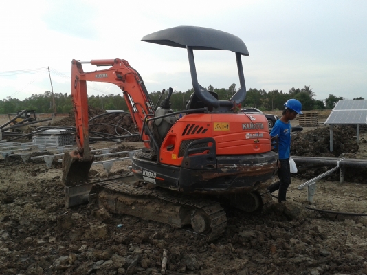 รถขุด คูโบต้า kx91-3c รถห้าง