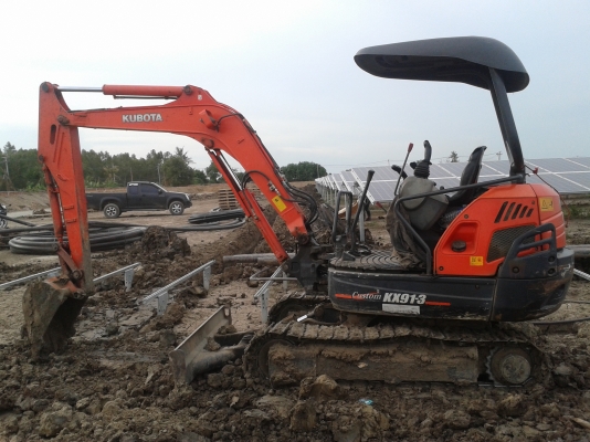 รถขุด คูโบต้า kx91-3c รถห้าง