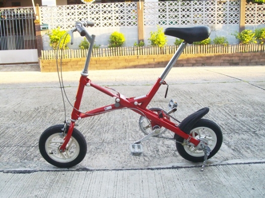 ***ขายรถจักรยานพับ X-bike Transit compact สีแดง*** ***ขายรถจักรยานพับ X-bike Transit compact สีแดง***