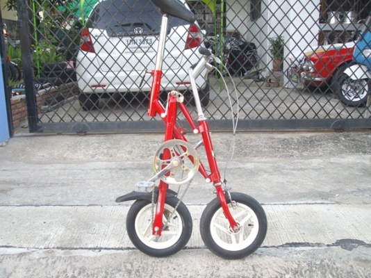 ***ขายรถจักรยานพับ X-bike Transit compact สีแดง*** ***ขายรถจักรยานพับ X-bike Transit compact สีแดง***