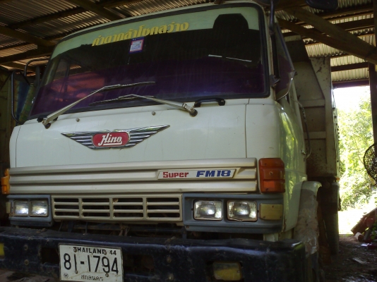 ขายรถบรรทุก 10 ล้อ 2 เพลาดั้อ HINO F18 เครื่องดีคัสซีสวยยางดี 10 เส้นทะเบียนทะเบียนเต็ม