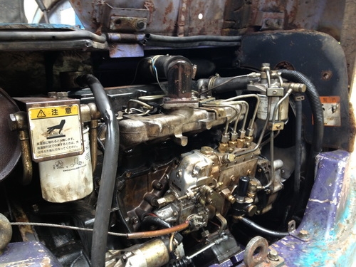 ขายรถแมคโคร รถขุด hitachi ex55 ur เก่านอกสภาพพร้อมใช้