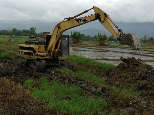 ขายด่วน..รถแบคโฮ CAT E120 B รถสวยแกร่ง ระบบไฟฟ้าครบ แรงขุดดี ทำงานไว ประหยัดน้ำมัน มีใบอินวอยล์ จดทะเบียนได้.