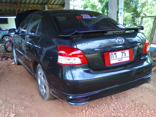 Toyota Vios 1.5E 2007 เพาเวอร ไฟฟ้า เกียรธรรมดา รถมือเดววิ่งน้อย เครื่องเสียงเต็ม