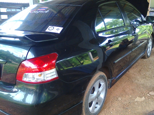 Toyota Vios 1.5E 2007 เพาเวอร ไฟฟ้า เกียรธรรมดา รถมือเดววิ่งน้อย เครื่องเสียงเต็ม
