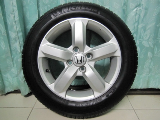 ขายล้อแม็ก Honda City ขอบ 15 พร้อมยาง Michelin สภาพดี
