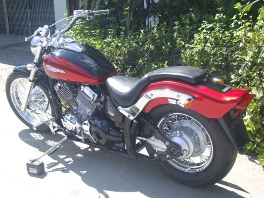 DRAGSTAR 400 CUSTOM y.99 เก็บงานใหม่ สีใหม่ทูโทน