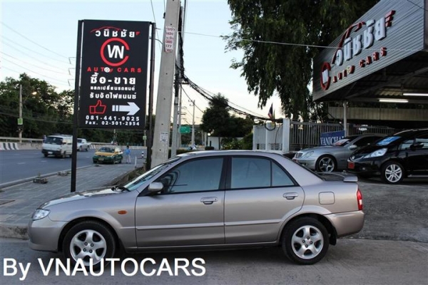 ฟรีดาวน์2003 MAZDA 323 PROTEGE 1.6 ATรถมือเดียว ตัวท๊อป AIRBAG2ลูก‏ ฟรีดาวน์2003 MAZDA 323 PROTEGE 1.6 ATรถมือเดียว ตัวท๊อป AIRBAG2ลูก‏