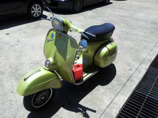 ขาย Vespa หัวโต เปลี่ยนเป็นหัวแบน + พร้อมโอน