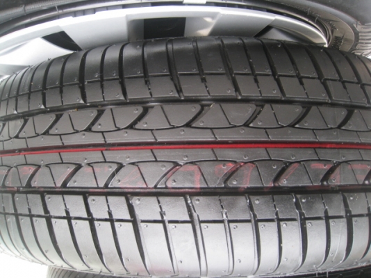 ขายกะทะล้อ Suzuki 4รู100+ ฝาครอบ + ยางป้ายแดง 175/65r15 ปี1813 (081-3747940)