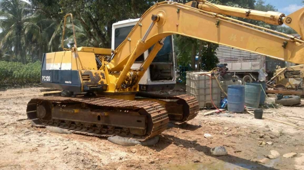 ขายPC120-5รถเก่านอกเครื่องคอมมอลเรล ราคา 1,100,000 บาท เจ้าของขายเอง ราคาต่อรองได้