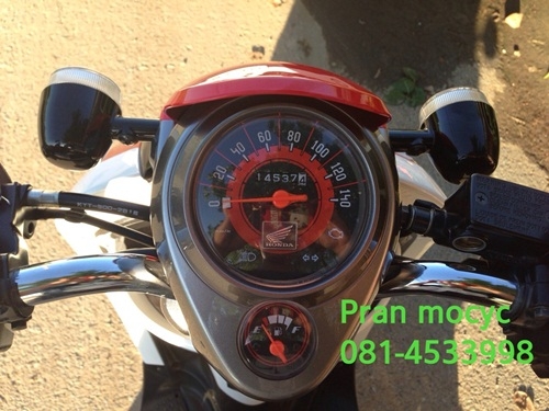 ขาย honda scoopy-i สีเเดงดำ ปี2555