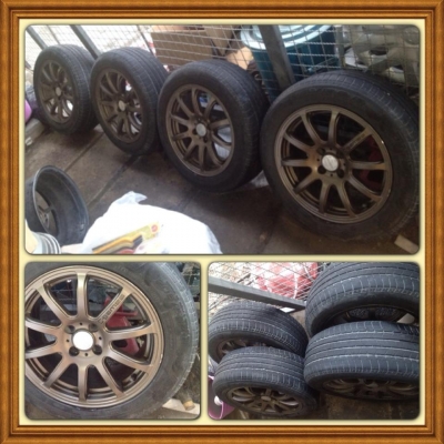 ขายแม็กมือ2ขอบ16. G-Game 4 รู100+ยาง ราคา 7,300 บาทถูก