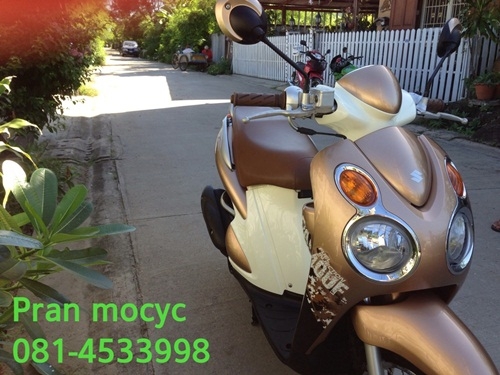 ขาย Suzuki jelato สีน้ำตาลทอง ปี2555