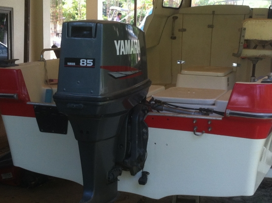 ขายเรือตกปลา 22ฟุตยามาฮ่า 85 แรง พร้อมจบสุดๆ3แสนบาท