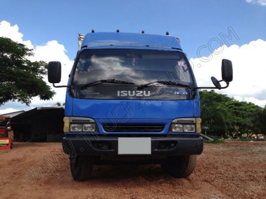 รถบรรทุก 6 ล้อ บรรทุกตู้ ยี่ห้อ ISUZU รุ่น NQR รถบรรทุก 6 ล้อ บรรทุกตู้ ยี่ห้อ ISUZU รุ่น NQR