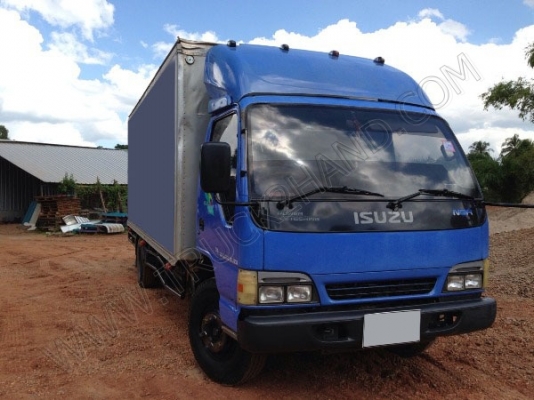 รถบรรทุก 6 ล้อ บรรทุกตู้ ยี่ห้อ ISUZU รุ่น NQR รถบรรทุก 6 ล้อ บรรทุกตู้ ยี่ห้อ ISUZU รุ่น NQR