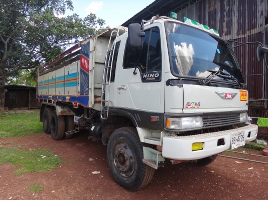 ขายด่วน รถสิบล้อสองเพลาดัมพ์  HINO  FM 3M เครื่อง M10C  กระบะมิเนียม  พร้อมใช้งาน