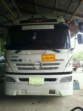 10ลัอดั้ม HINO 260ปี51ซีรี500 ดั้มสามมิตรลอนเฉียง สวยมาก