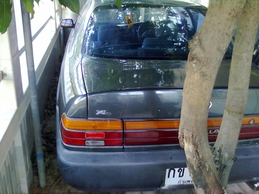 TOYOTA COROLLA รุ่น 1300 คาบู เกียร์ธรรมดา สีเทา คุณเล็ก 081-2862861