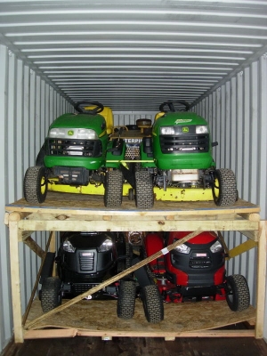 เหลือ John Deere 2 คันสุดท้าย รถตัดหญ้านั่งขับ