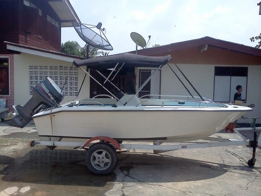 ขายเรือ 14 ฟุตโมลโต้ง เครื่องยามาฮ่า 60 แรง 2 จังหวะ 125,000 บาท