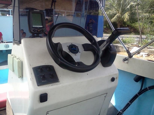 ขายเรือ 14 ฟุตโมลโต้ง เครื่องยามาฮ่า 60 แรง 2 จังหวะ 125,000 บาท