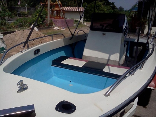 ขายเรือ 14 ฟุตโมลโต้ง เครื่องยามาฮ่า 60 แรง 2 จังหวะ 125,000 บาท