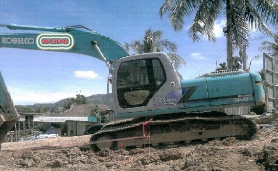 ขายแบคโฮ KOBELCO SK200 MARK6 YN07 เล่มทะเบียน