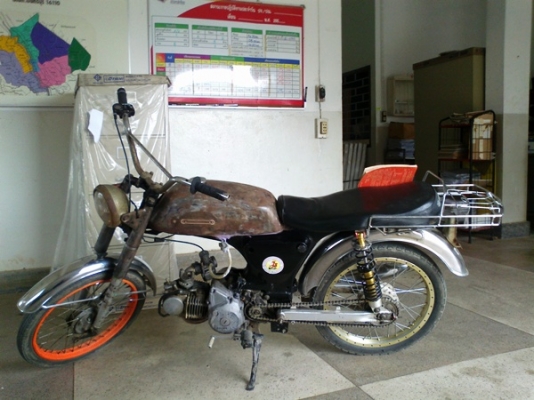 อ๊อด Classic Bike//ส่งรถ A100 ให้คุณโสภณ จ.สมุทรปราการ เรียบร้อยแล้ว