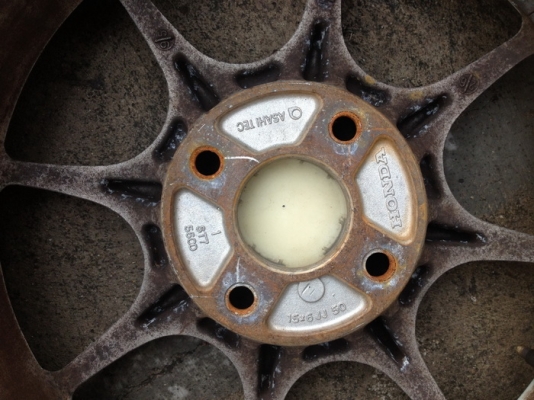 ขายล้อ honda ขอบ15 4/114 1คู่ ขอบ16 กว้าง8 1คู่