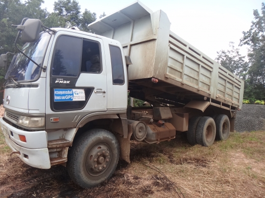 ขายด่วน รถสิบล้อสองเพลาดั้มพ์  พ่วง-ลูก  HINO  FM  2K สมอเงิน  สภาพดีมาก