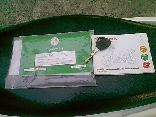 WAVE110i-ATปี53มือแรกสตาร์ทมือ พรบ ภาษีขาดปีหน้า เดิมๆ ราคา 17,900บาท089-681-5071อ้วน