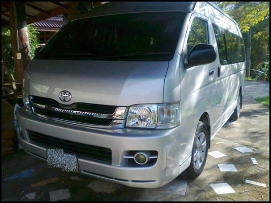 รถตู้ โตโยต้า จดทะเบียนปลายปี 2008 สภาพเริ่ด ไม่ค่อยได้ขับ