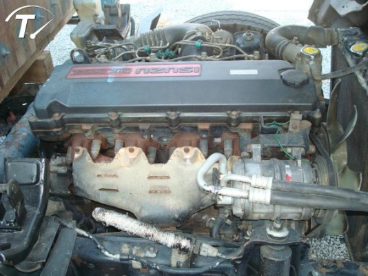 ขาย รถบรรทุกหกล้อ ISUZU เครื่อง135 แรงม้า กระบะบรรทุกส่งน้ำดื่ม