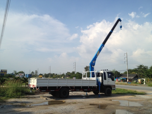 ขาย 6 ล้อ HINO ติดเครน 3 ตัน 3 ปลอก ขาย 6 ล้อ HINO ติดเครน 3 ตัน 3 ปลอก