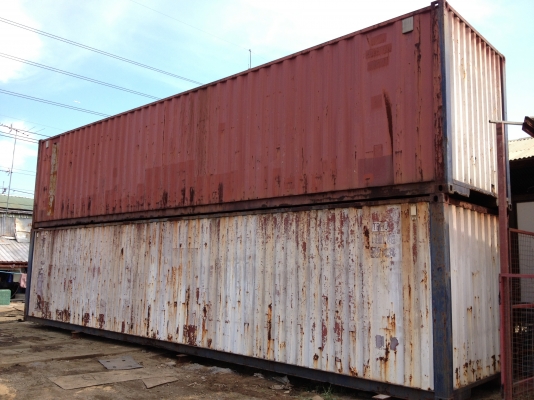 ตู้คอนเทนเนอร์ ราคาถูก ขนาด 40 ฟุต