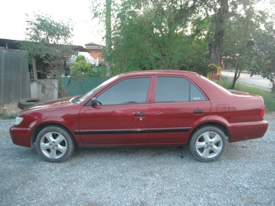 ขาย TOYOTA ไฟท้าย หยดน้ำ ปี 2002 พวงมาลัยพาวเวอร์ สภาพสวย ดาวน์ 29,000 บาท แอร์เย็นฉ่ำ ติดเเก็ส LPG