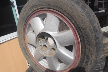 ขายล้อแมกพร้อมยาง5500บ