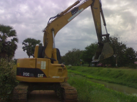ขายรถแบ็คโฮ CAT 313 C เอกสารใบแจ้งจำหน่าย