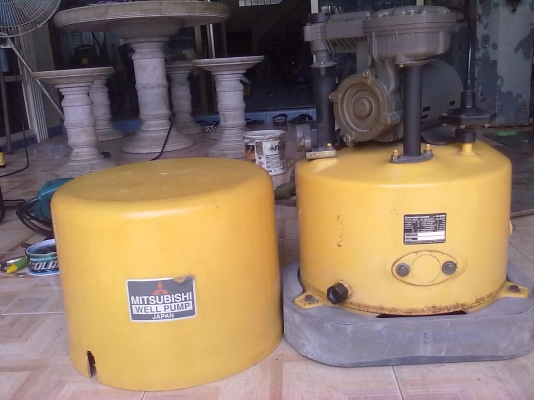 เครื่องปั๊มน้้า MITSUBISHI ของประเทศญี่ปุ่น คุณเล็ก 081-2862861