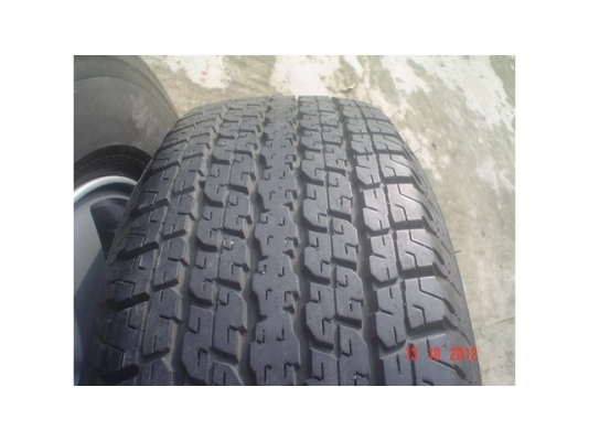ขายยาง+แม็กช์ ติดรถมิซูปาเจโร่ 265/70R16ขาย11500 บาท