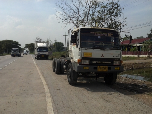 ขายสิบล้อลากคัสซีสองเพลา FUSO FN527 ยูโร1 เครื่องเทอร์โบอินเตอร์ 225 แรงม้า