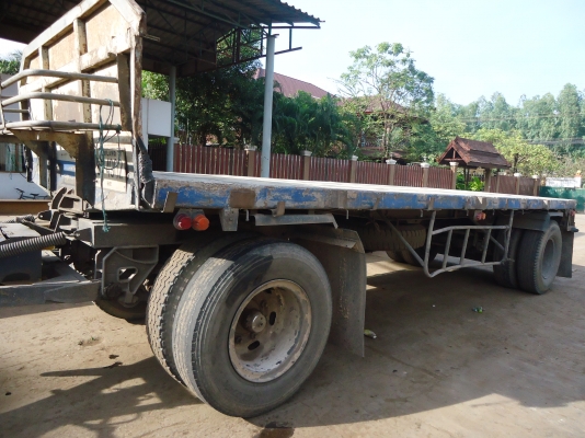 ขายลูกพ่วง กระบะบรรทุก(พื้นเรียบ) 2 เพลา ยาว 6 เมตร 80 อู่ไทยเทเลอร์